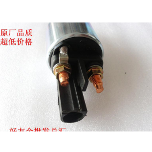 寶來速騰邁騰斯柯達明銳08款捷達法雷奧起動機馬達電磁開關