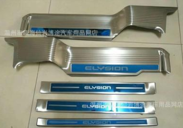 15-19款奧德賽改裝門檻條 2017款艾力紳迎賓踏板腳踏板裝飾改裝件