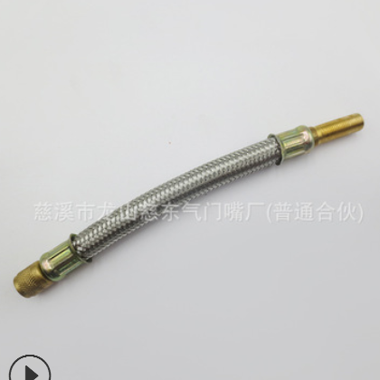 廠家直銷 圓頭汽車輪胎氣門嘴 充氣桿單頭充氣嘴