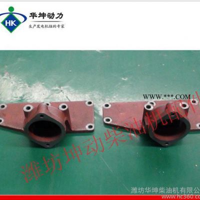 濰坊4100四缸柴油機配件 柴油發動機配件 節溫器座 連桿 飛輪殼