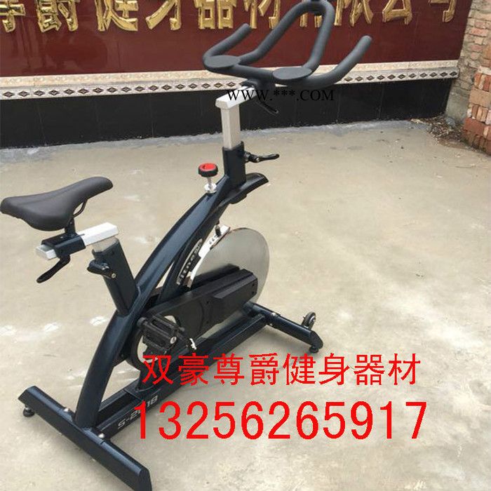 **雙豪尊爵商用動感單車25公斤大飛輪騎行感強騎行舒適支持一件代發