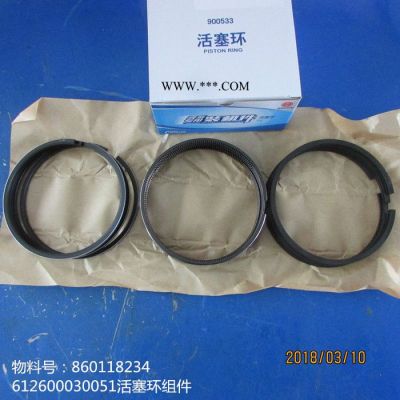 **供應濰柴發動機配件612600030051活塞環組件