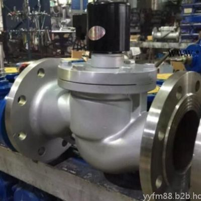 永一ZBSF/Y蒸汽（液壓）活塞式全不銹鋼電磁閥/法蘭活塞式電磁閥/蒸汽不銹鋼電磁閥/法蘭不銹鋼電磁閥