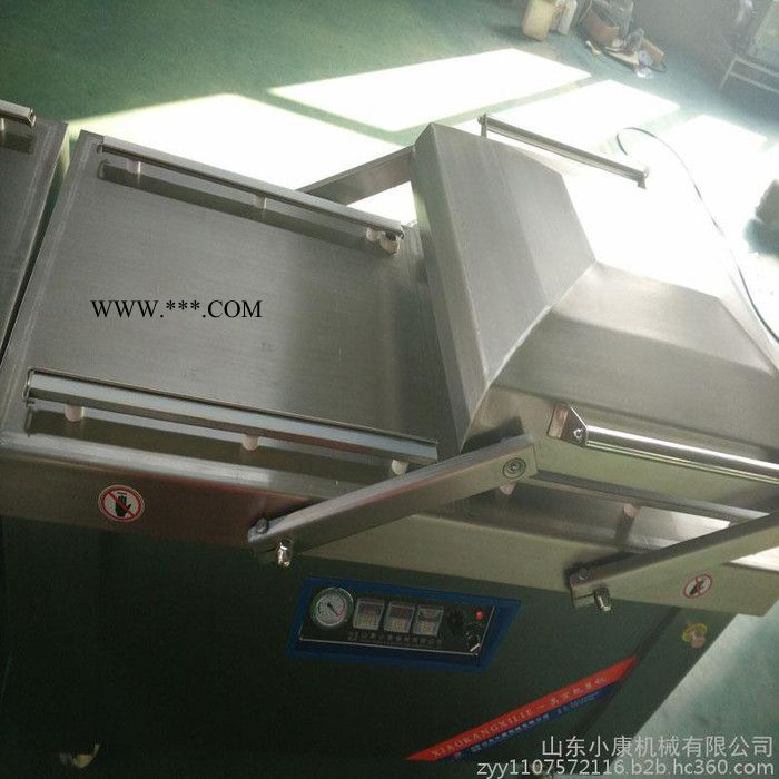 山東小康牌DZ-500/2SE辣條真空包裝機 四連桿真空包裝機 雙室手壓蓋真空包裝機