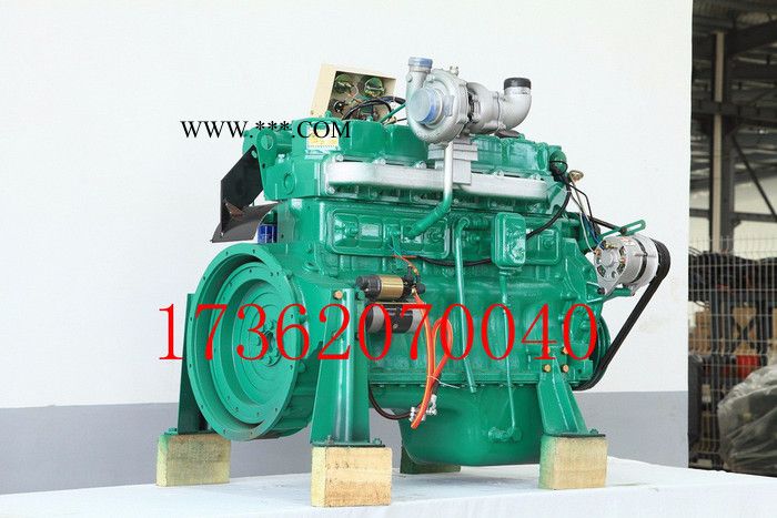 濰坊R6105AZLD  110KW柴油機，配套100KW柴油發電機組用 帶渦輪增壓器帶中冷 價格實惠