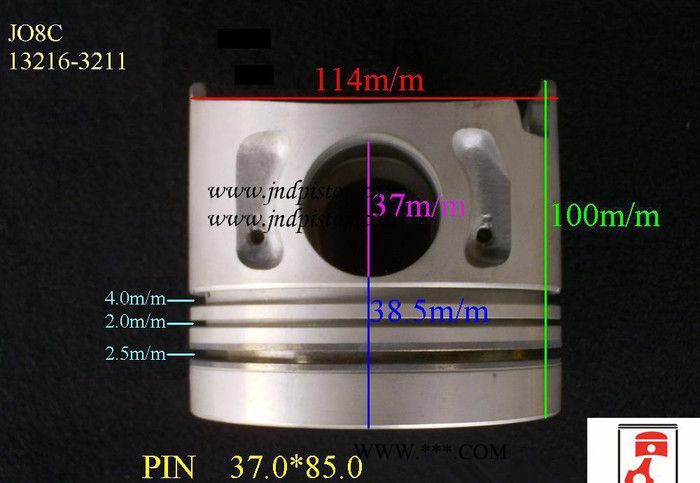 直銷(xiāo) 品質(zhì)保證 日野活塞 HINO J08C 13306-1012