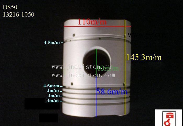直銷(xiāo) 品質(zhì)保證 日野活塞 DS50 13216-1050