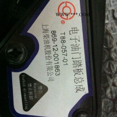 T88-057-01電子油門踏板天然氣發動機配件