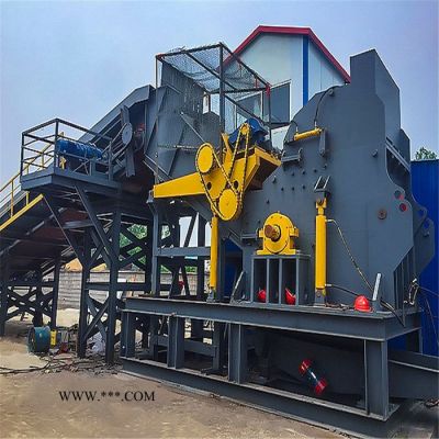 能達(dá)重工供應(yīng)金屬壓塊破碎機 汽車殼破碎機 廢鋁廢銅破碎設(shè)備廠家直供