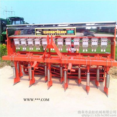 四輪帶動傳動軸玉米免間苗精量播種 下種量可調(diào)節(jié)精播機(jī)