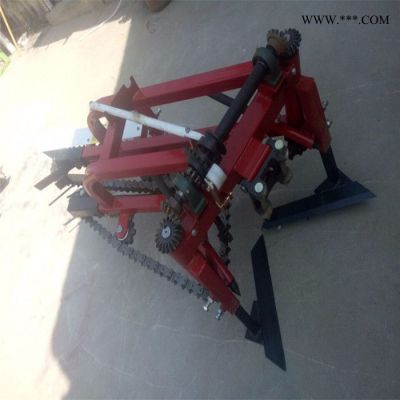 傳動軸花生收獲機 整齊鋪放 小型農業機械 花生收獲機 手扶車齒輪鏈接收獲機