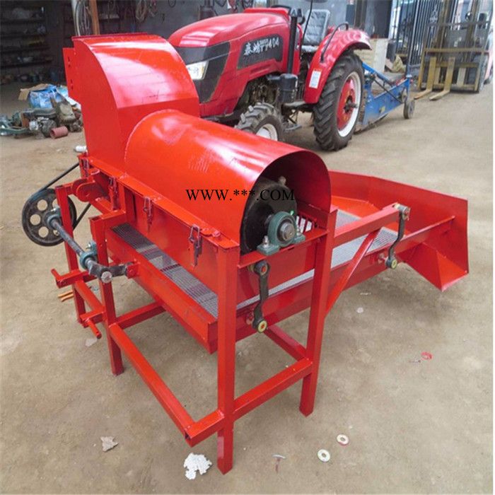 葵花脫籽機油葵打籽機 拖拉機柴油機帶動葵花脫粒機 油葵打籽機