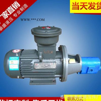 WBZ-B6FB齒輪油泵防爆電機組 泰盛臥式電動齒輪泵