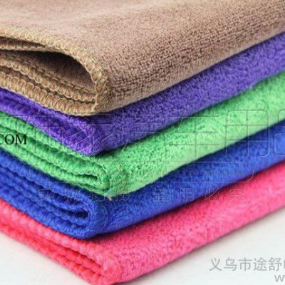 超厚磨毛33X70洗車毛巾批發鍍膜毛巾納米超吸水美容干發巾批發