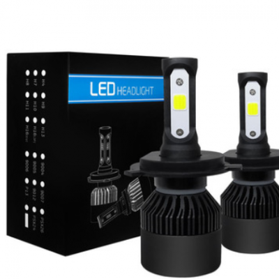 適用于S2LED汽車大功率H1H3/880/881/9006/9005/H4/H7H8H11前大燈