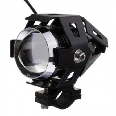 外貿爆款U5變形金剛摩托車射燈 改裝led前大燈 霧燈