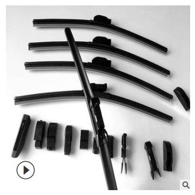 多功能雨刷器雨刮片適用大多數車型刮雨片可換接口多功能無骨雨刷