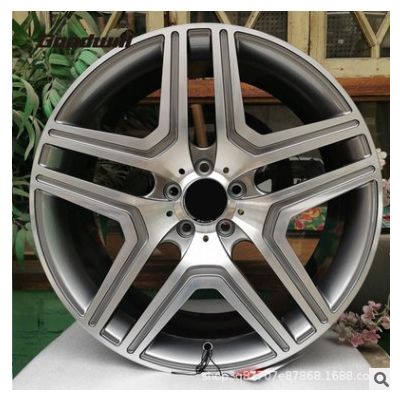 18寸19汽車改裝鋁合金鍛造輪轂適用奔馳S級E級S級邁巴赫