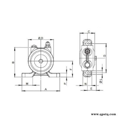 溪熙球型BG25鋼球振動器小型外部式氣動振動機震動機