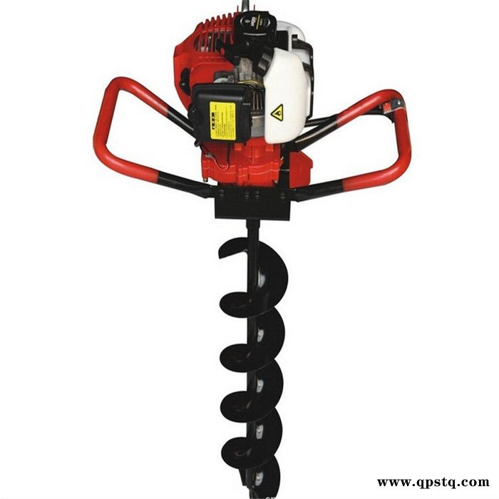 雙人操作輕便打孔機 蔬菜大棚埋樁鉆眼機 路邊燈桿鉆坑機富興