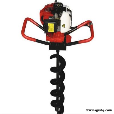 雙人操作輕便打孔機 蔬菜大棚埋樁鉆眼機 路邊燈桿鉆坑機富興