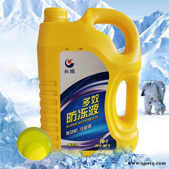 長(zhǎng)城 防凍液 FD-1 -25度 ~107℃ 綠色冷卻液 多效防凍液