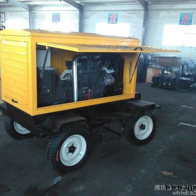 春華（R4105ZD）發電機組 50KW移動拖車型柴油發電機組 濰柴系列R4105柴油發動機 移動電站