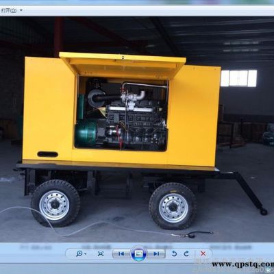 國產柴油發電機組200kw移動拖車發電機組 遠程監控柴油發電機