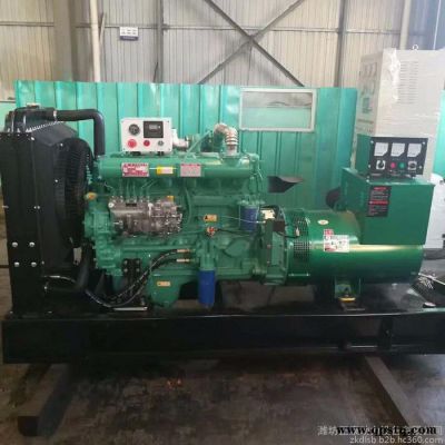 濰柴75kw千瓦移動拖車發電機組 礦機專用專用防雨罩移動電站