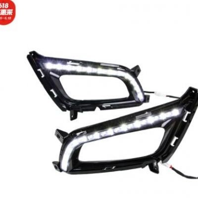 適用于KA起 亞 Optima K5 2014 - 2015 帶黃光轉(zhuǎn)向汽車日間行車燈