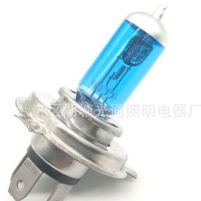 廠家直銷 汽車前照燈泡 汽車燈泡 鹵素燈泡 超白光 H4 12V100/90W