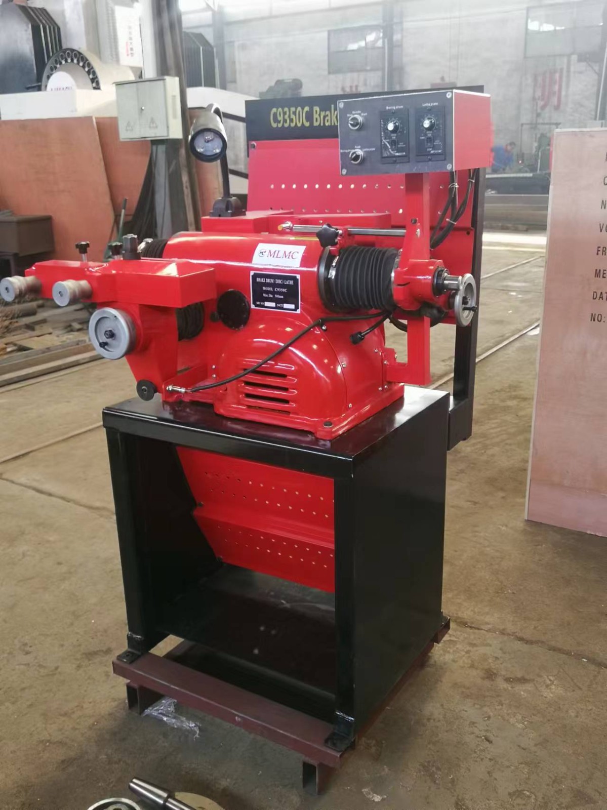 棗莊汽保C9335制動盤鼓專用車床